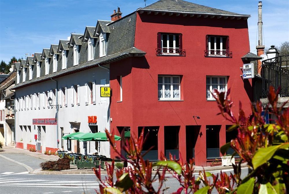 Logis Hotel Restaurant Des Voyageurs Pont-de-Salars Bagian luar foto
